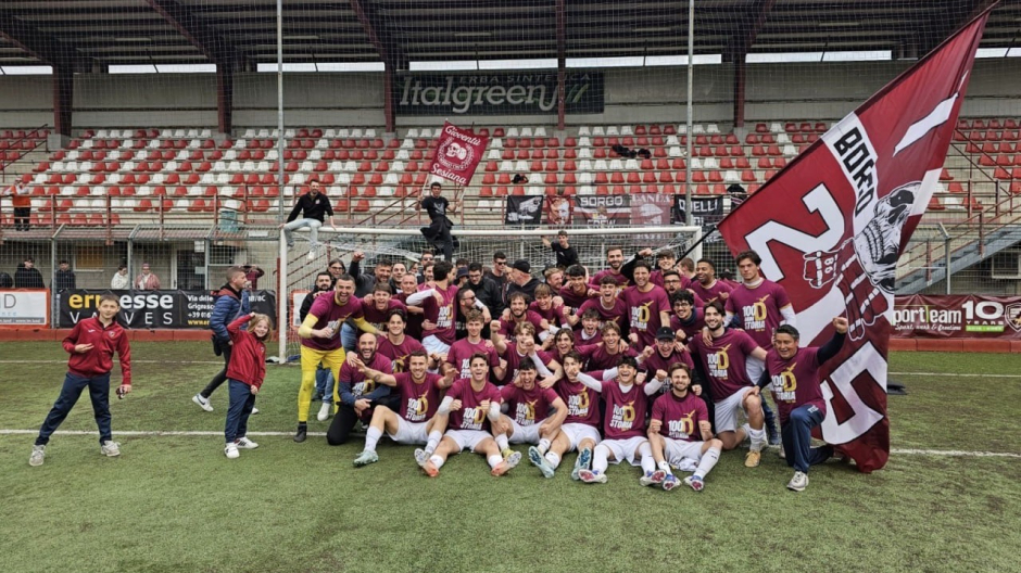 Borgosesia, promozione in Serie D con tre giornate di anticipo